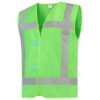 Afbeeldingen van TRICORP Vest reflectie 453014 fluor limoen XL-2XL