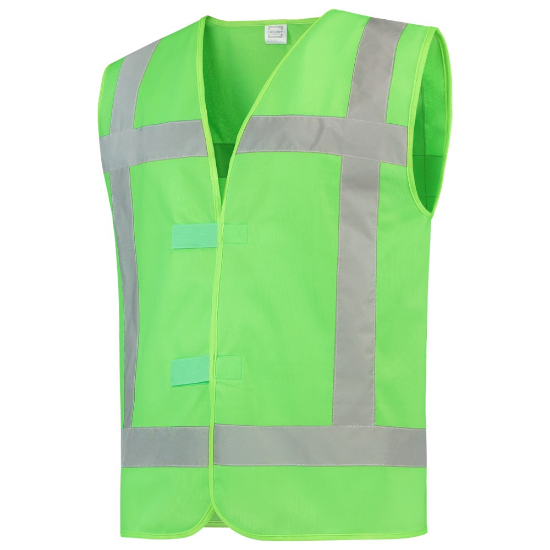 Afbeeldingen van TRICORP Vest reflectie 453014 fluor limoen XL-2XL