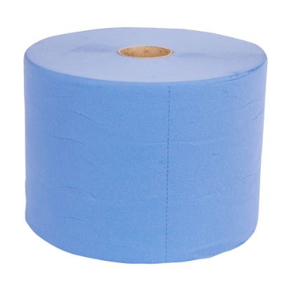 Afbeeldingen van TOWLERS Maxirol 3-laags cellulose blauw 24CM 380M