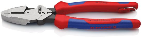Afbeeldingen van KNIPEX Kracht combitang 0912240TBK Lineman's Pliers