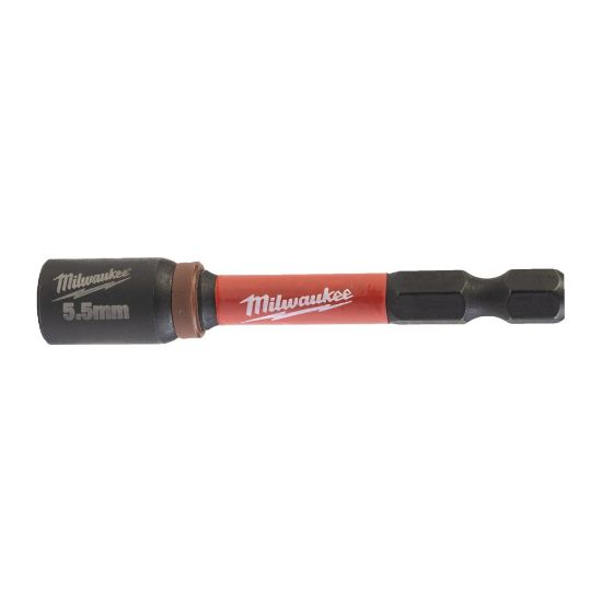 Afbeeldingen van MILWAUKEE Moeraanzetterset SHOCKWAVE magnetisch PACKOUT Friendly Box 4x