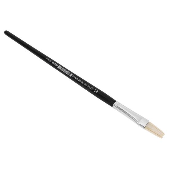 Afbeeldingen van COPENHAGEN PRO Universeel penseel wit Chinees varkenshaar FSC zwart gelakte houten steel 10