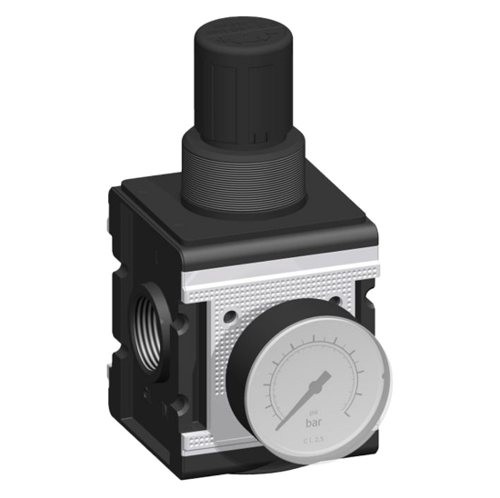 Afbeeldingen van Drukregelaar G1" 10bar met manometer 63MM BG4