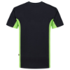 Afbeeldingen van TRICORP T-shirt bi-colour met borstzak 102002 navy/limoen L