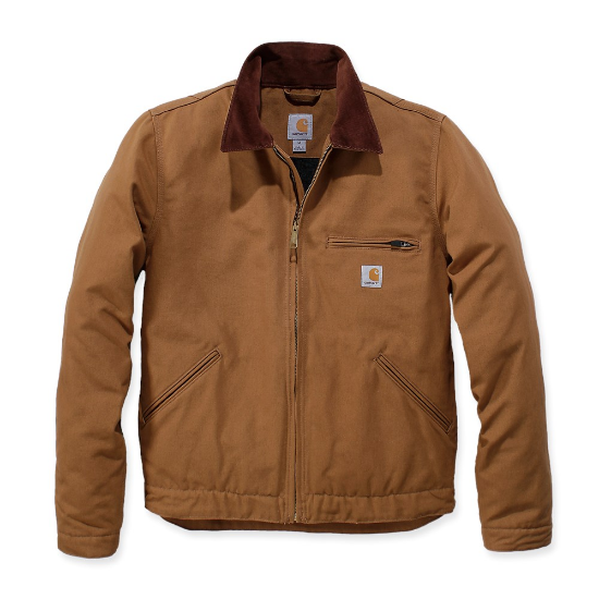Afbeeldingen van CARHARTT Jas Duck Detroit 103828 bruin L