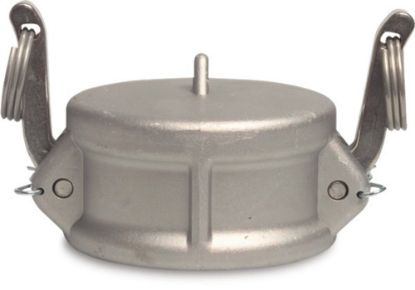 Afbeeldingen van Blindkoppeling aluminium M-deel Camlock DC ¾" 16bar