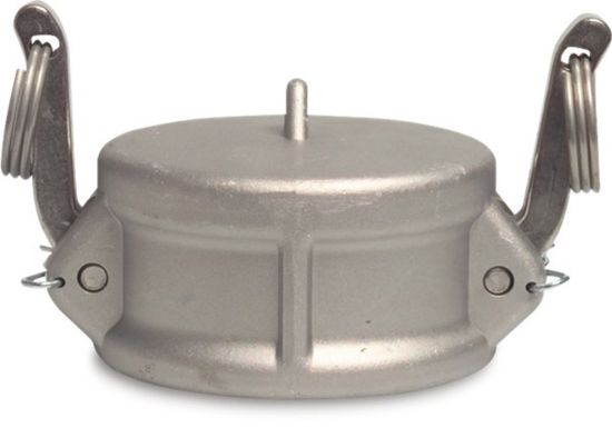 Afbeeldingen van Blindkoppeling aluminium M-deel Camlock DC 2" 16bar