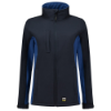 Afbeeldingen van TRICORP Softshell bi-colour dames 402008 navy/royal blauw 4XL
