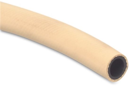 Afbeeldingen van PROFEC Drukslang PVC Profiltress beige 6,3X11MM 20bar 