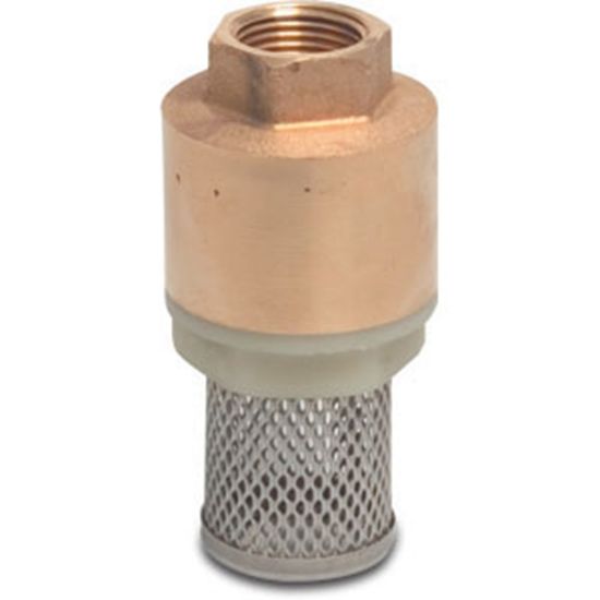 Afbeeldingen van ITAP Voetklep type 108 RVS304 messing 1.½" binnendraad 8bar