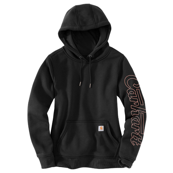 Afbeeldingen van CARHARTT Hoodie waterbestendig dames 105996 zwart M