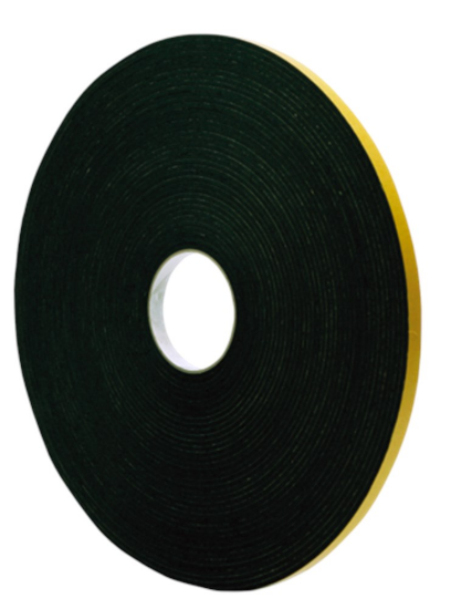 Afbeeldingen van ZWALUW Dubbelzijdige tape tbv panelfix zwart 3MM 25M