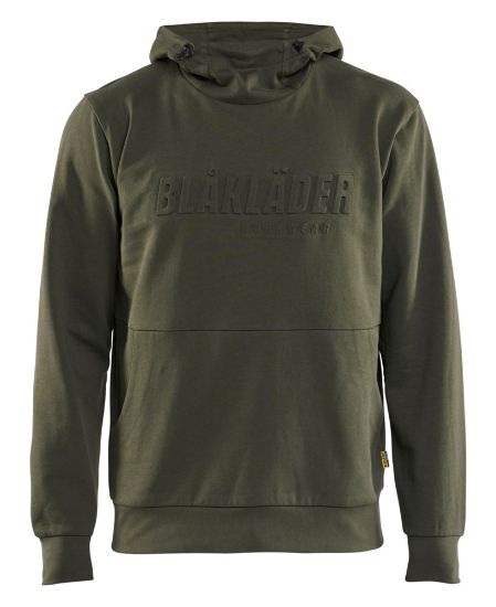 Afbeeldingen van BLÅKLÄDER Hoodie 3D 3530 donker herfstgroen 2XL