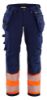 Afbeeldingen van BLÅKLÄDER Werkbroek met 4-weg stretch dames 7193 marineblauw/High Vis oranje C36