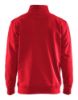 Afbeeldingen van BLÅKLÄDER Sweatshirt bi-colour met halve rits 3353 rood/zwart L