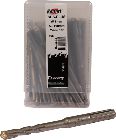 Afbeeldingen van KELFORT Hamerboor SDS-PLUS 2-snijder 8X50/110 50x