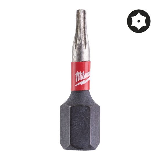 Afbeeldingen van MILWAUKEE Schroefbit SHOCKWAVE TX BO7 25MM 2x