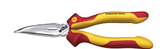 Afbeeldingen van WIHA Punttang Professional electric met snijvlak gebogen vorm 40° 200MM