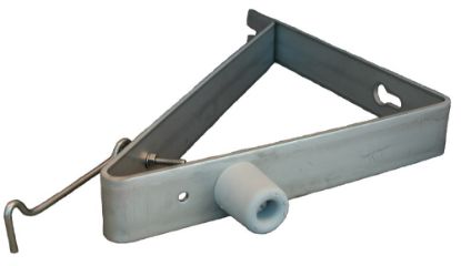 Afbeeldingen van GEBR. BODEGRAVEN Deuropvangbeugel haaks compleet RVS304 275X250X330MM 40X4MM