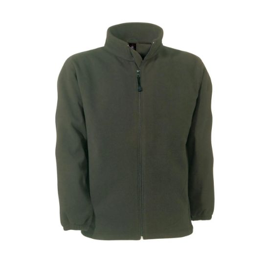Afbeeldingen van B&C Fleece jas WindProtek 5FU749 Olive L