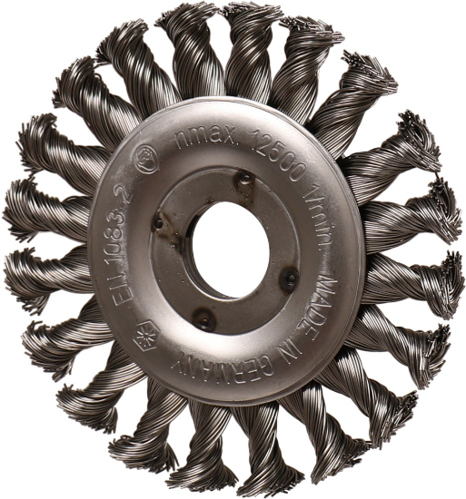 Afbeeldingen van IRONSIDE Staaldraadborstel getordeerd 115X22,2MM