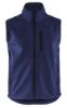 Afbeeldingen van BLÅKLÄDER Softshell bodywarmer 8170 marineblauw L