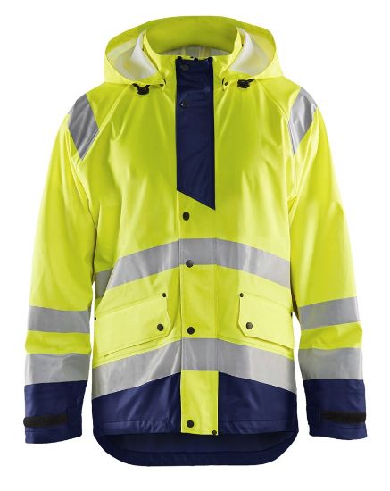 Afbeeldingen van BLÅKLÄDER Regenjas LEVEL 3 4327 High Vis geel/marineblauw S