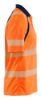 Afbeeldingen van BLÅKLÄDER Poloshirt UV 3595 High Vis oranje/marineblauw S