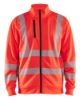 Afbeeldingen van BLÅKLÄDER Sweater met rits 3563 High Vis rood M