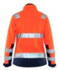 Afbeeldingen van BLÅKLÄDER Softshell jack dames 4902 High Vis oranje/marineblauw S