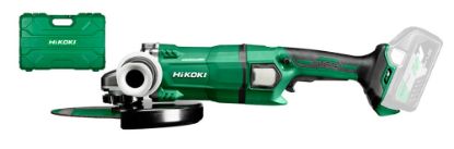 Afbeeldingen van HIKOKI Accu haakse slijper G3623DAW4Z 36V BL 230MM dodemansschakelaar REM MV EXCLUSIVE in kunststof koffer