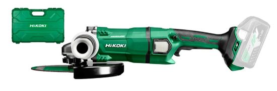 Afbeeldingen van HIKOKI Accu haakse slijper G3623DAW4Z 36V BL 230MM dodemansschakelaar REM MV EXCLUSIVE in kunststof koffer