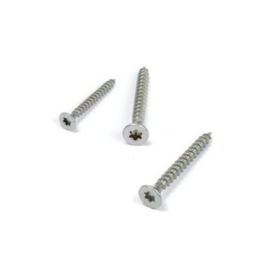 Afbeeldingen van WINTECH spaanplaatschroef platkop PZ RVS A2 4,5X45MM