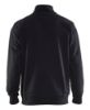 Afbeeldingen van BLÅKLÄDER Sweater bi-colour met halve rits 3353 zwart/High Vis geel L