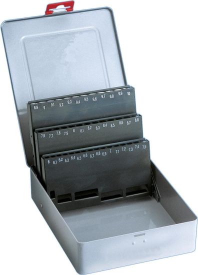 Afbeeldingen van FORUM Cassette leeg metaal 1-10,0MM
