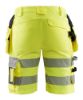 Afbeeldingen van BLÅKLÄDER Short dames met stretch 7186 High Vis geel C50