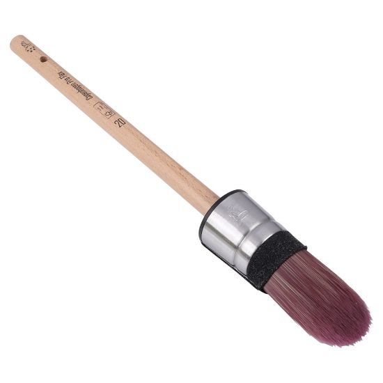 Afbeeldingen van COPENHAGEN PRO Patentpuntkwast 5* FLEX synthetisch haar met FSC houten steel 20