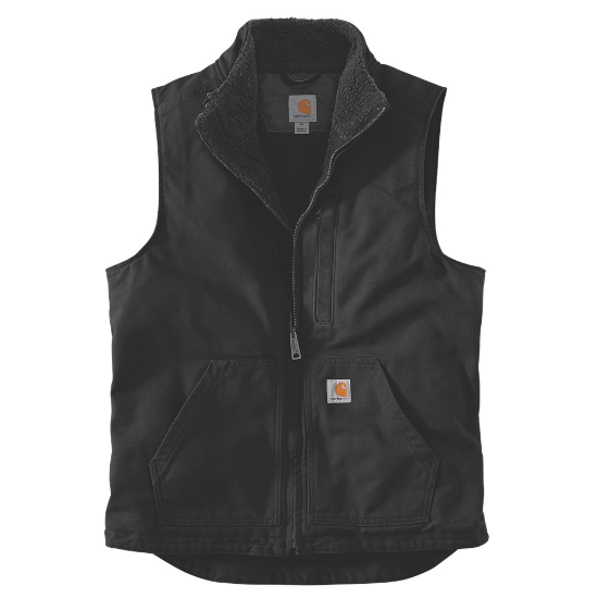 Afbeeldingen van CARHARTT Bodywarmer washed duck 104277 zwart M