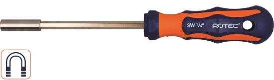 Afbeeldingen van ROTEC Bitschroevendraaier ¼" magnetisch 2K-heft 230MM