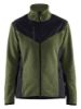 Afbeeldingen van BLÅKLÄDER Gebreid vest met softshell dames 5943 herfstgroen/zwart S
