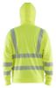 Afbeeldingen van BLÅKLÄDER Hoodie met rits 3565 High Vis geel L