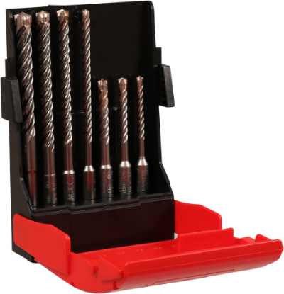 Afbeeldingen van KELFORT Hamerborenset SDS-PLUS 4-snijder 7x