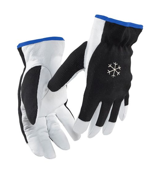 Afbeeldingen van BLÅKLÄDER Werkhandschoen gevoerd 2286 zwart/wit 7