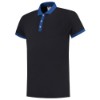 Afbeeldingen van TRICORP Poloshirt bi-colour Slim-Fit 201002 navy/royal blauw L