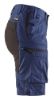 Afbeeldingen van BLÅKLÄDER Short service dames met stretch 7149 marineblauw/zwart C32