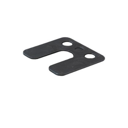 Afbeeldingen van GEBR. BODEGRAVEN Hogedrukplaat met sleuf ABS 2MM 70X70MM