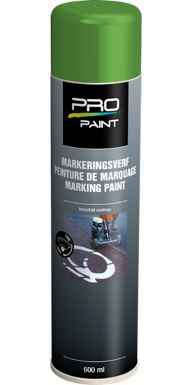 Afbeeldingen van PRO-PAINT Markeringsverf groen 600ML