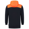 Afbeeldingen van TRICORP Sweater High Vis met capuchon 303005 inkt/fluor oranje 4XL