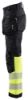 Afbeeldingen van BLÅKLÄDER Softshell werkbroek dames 7114 zwart/High Vis geel C48