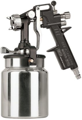 Afbeeldingen van Schilderpistool met onderbeker 1000CC luchtverbruik 150-250L/min